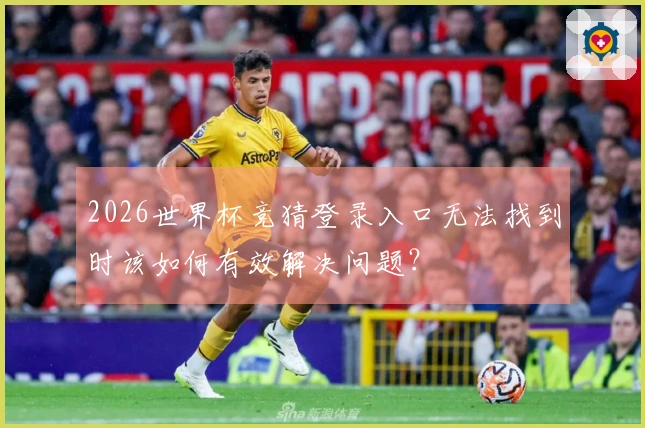 2026世界杯竞猜登录入口无法找到时该如何有效解决问题？