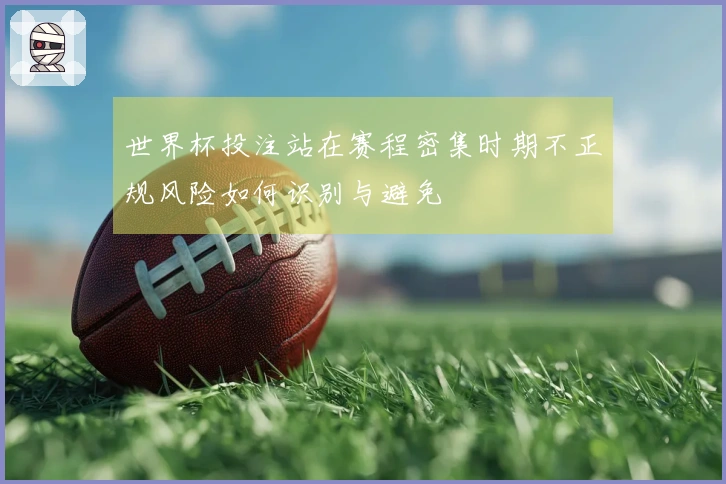 世界杯投注站在赛程密集时期不正规风险如何识别与避免