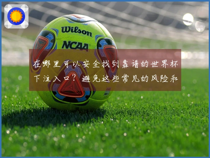 在哪里可以安全找到靠谱的世界杯下注入口？避免这些常见的风险和陷阱
