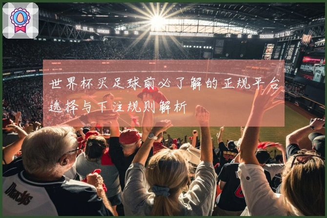 世界杯买足球前必了解的正规平台选择与下注规则解析