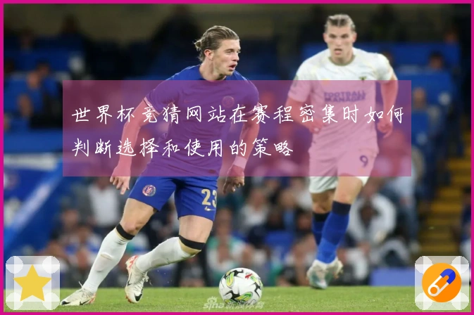世界杯竞猜网站在赛程密集时如何判断选择和使用的策略