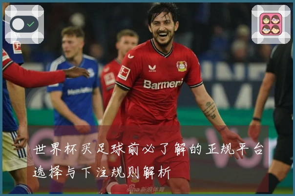 世界杯买足球前必了解的正规平台选择与下注规则解析