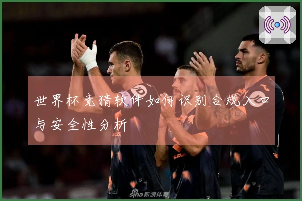 世界杯竞猜软件如何识别合规入口与安全性分析