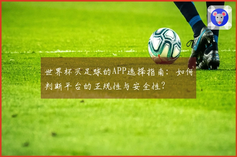 世界杯买足球的APP选择指南：如何判断平台的正规性与安全性？
